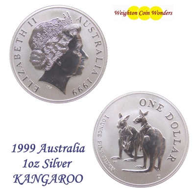 1999 Silver 1oz KANGAROO